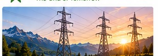 Electric grid infrastructure in the Swiss Alps
